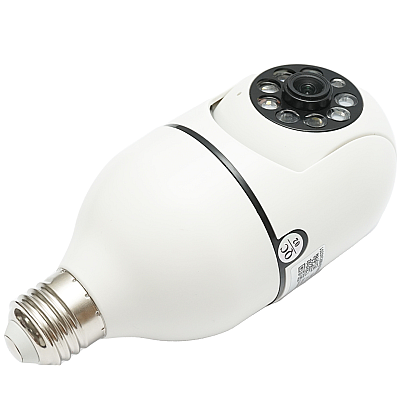 Camera de supraveghere Andowl Q S805 smart bulb PTZ WIFI 2.4G 1080P tip bec E27 cu senzor de miscare