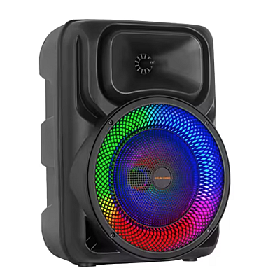 Boxa portabila cu microfon ZQS 8147 de 45W BT/FM/USB/AUX RGB 8 inch