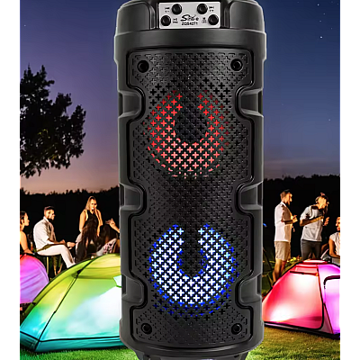 Boxa portabila Bluetooth ZQS 4271 de 2 x 4 inch cu lumina RGB