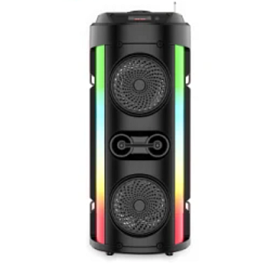 Boxa ZQS 4253 bluetooth cu panou solar si lumina RGB