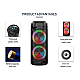 Boxa portabila Bluetooth ZQS 6212 Karaoke de 2 x 10W