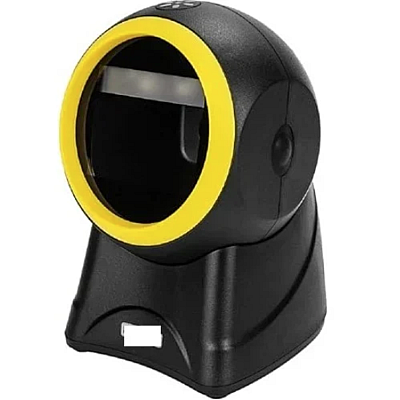 Scaner QR/coduri de bare de birou profesional Andowl Q SM6 negru/galben