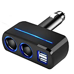 Adaptor priza dubla USB Q T178 pentru bricheta auto