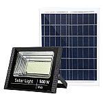 Proiector LED 500W cu panou solar si telecomanda 400 LED URI