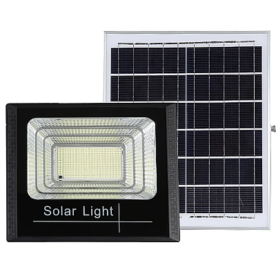 Proiector LED 500W cu panou solar si telecomanda 400 LED URI