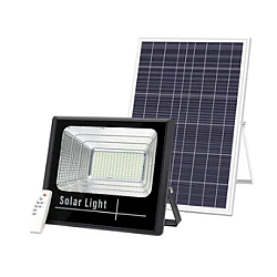 Proiector LED 300W cu panou solar si telecomanda 248 LED URI