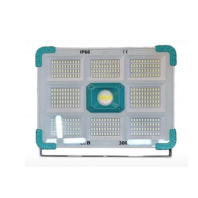 Proiector solar COBA CB F374 cu 374 LED putere 300 W alb/albastru 9 casete