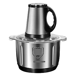 Tocator Electric Profesiona Bol 2L Inox Putere 250W 5 Lame Carne si Legume