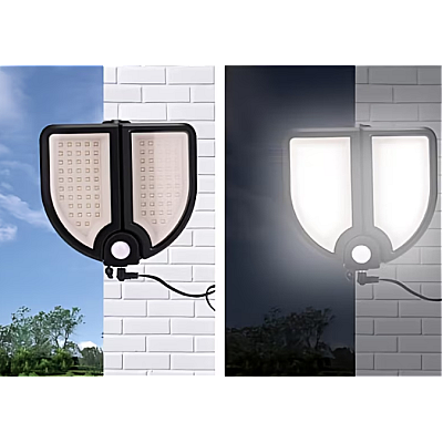 Lampa solara YT 90 cu 90 LED cu senzor de miscare si telecomanda