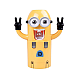 Dozator Minion pasta de dinti si suport periute