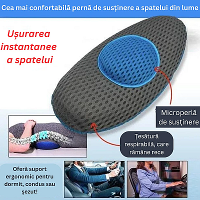 Perna de sprijin pentru spate Comfy Curve