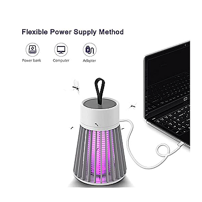 Lampa LED 5W Mosquito Electric Shock Anti Insecte la USB