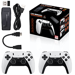 Consola tip stick cu jocuri retro 15000 de Jocuri Video 9 emulatoare si 2 controller Wireless