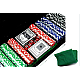 Set Joc de Poker cu 500 Jetoane si Valiza Aluminiu + Accesorii Complete