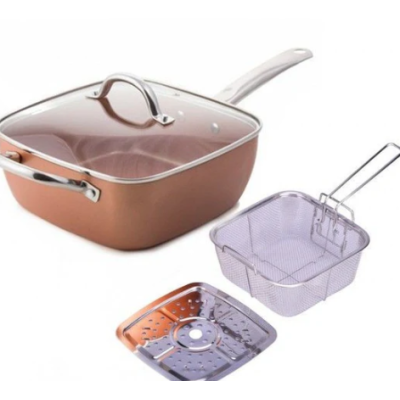 Tigaie non aderenta multifunctionala 5 piese Migas Tigaie non aderenta multifunctionala 5 piese Migas