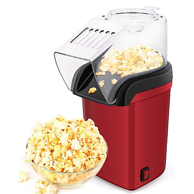 Aparat cu Aer Cald de facut Popcorn A209 fara ulei de 1200W Rosu