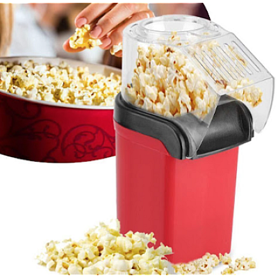 Aparat cu Aer Cald de facut Popcorn A209 fara ulei de 1200W Rosu