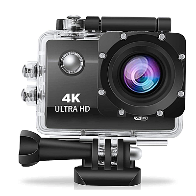 Camera Sport 4K UltraHD 30fps WiFi 16MP si Accesorii