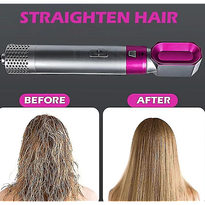 Perie de Par 5 in 1 Multifunctionala Hot Air Styler Multiple Accesorii incluse