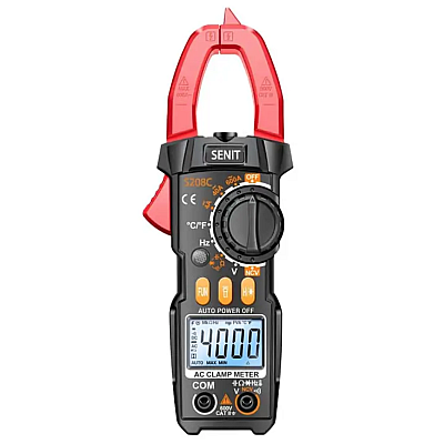 Cleste ampermetric digital S208 pentru masurare tensiune intensitate rezistenta diode si continuite in circuit