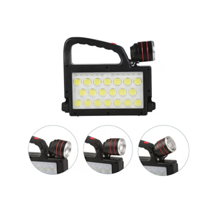 Lampa solara XG 152 de lucru 152 LED 6 moduri Iluminare cu stativ si lanterna