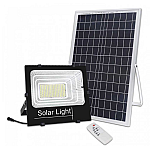 Proiector LED 100W cu panou solar si telecomanda HA