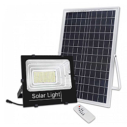 Proiector LED 400W cu panou solar si telecomanda HA