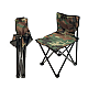 Set Masa cu 2 Scaune Pentru Camping Pliabile Model Army Geanta Inclusa