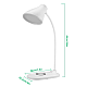 Lampa LED de birou cu functie de incarcare wireless pentru telefoane