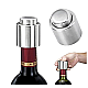 Set 2 bucati DOP cu buton pentru sticla de vin din metal