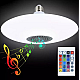 Lampa LED UFO muzicala RGB bluetooth si telecomanda 30W