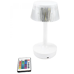 Lampa de masa decorativa cu LED RGB si telecomanda model Crystal Touch Q TL153