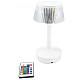 Lampa de masa decorativa cu LED RGB si telecomanda model Crystal Touch Q TL153