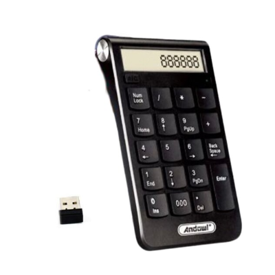 Tastatura Numerica Extensie cu Receptor Wireless USB 3.0 Andowl QJP30 Tastatura Numerica Extensie cu Receptor Wireless USB 3.0 Andowl QJP30
