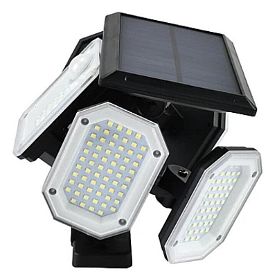 Lampa solara Andowl Q TY300 cu 5 casete 300 LED pentru exterior