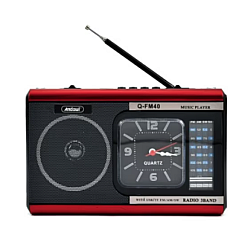 Radio MP3 portabil Q FM40 ceas USB