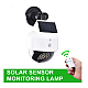 Lampa solara cu senzor de miscare si telecomanda tip camera video falsa 5118