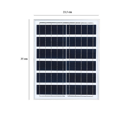 Proiector solar 100W GALBEN cu indicator de incarcare si telecomanda