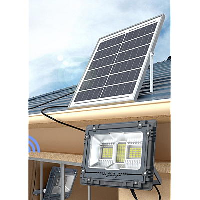 Proiector Solar Led 60W Iluminat Perimetral cu Panou Solar 5V CL114