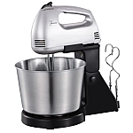 Mixer cu bol din inox putere 350 W 2L inox 7 trepte de Viteze