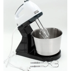 Mixer cu bol din inox putere 350 W 2L inox 7 trepte de Viteze Mixer cu bol din inox putere 350 W 2L inox 7 trepte de Viteze