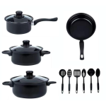 Set oale si ustensile 13 piese editie black Set oale si ustensile 13 piese editie black
