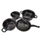 Set oale si ustensile 13 piese editie black Set oale si ustensile 13 piese editie black