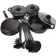 Set oale si ustensile 13 piese editie black Set oale si ustensile 13 piese editie black