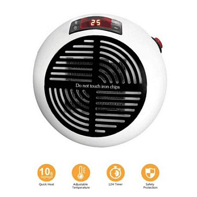 Mini aeroterma portabila cu display digital 600 W Wonder Heater Pro