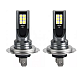 Set 2 Becuri auto LED H7 cu 12 LED SMD 12/24V putere 120W/set 