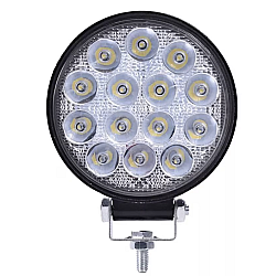 Proiector LED auto Offroad 14 led 42W rotund