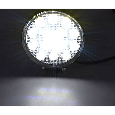 Proiector LED auto Offroad 14 led 42W rotund