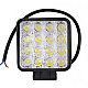 Proiector LED auto Offroad 16 led 48W PATRAT