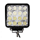 Proiector LED auto Offroad 16 led 48W PATRAT